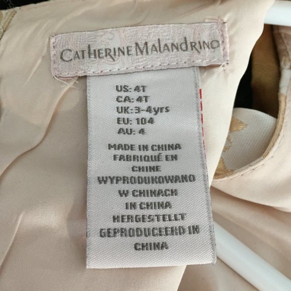 Catherine Malandrino Size 4T Girl Dress - Picture 3 of 11